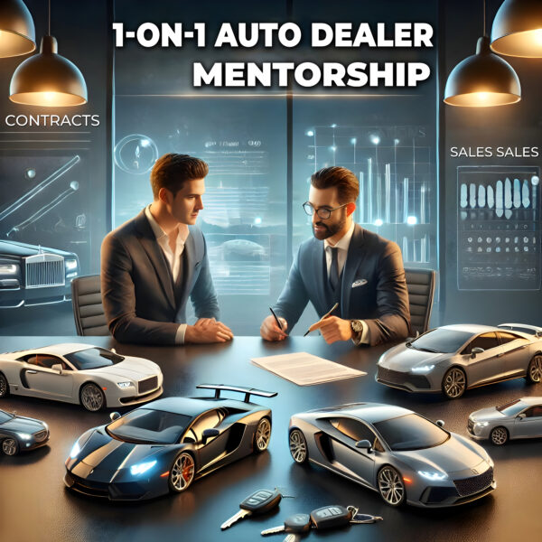 1 on 1 auto dealer mentorship